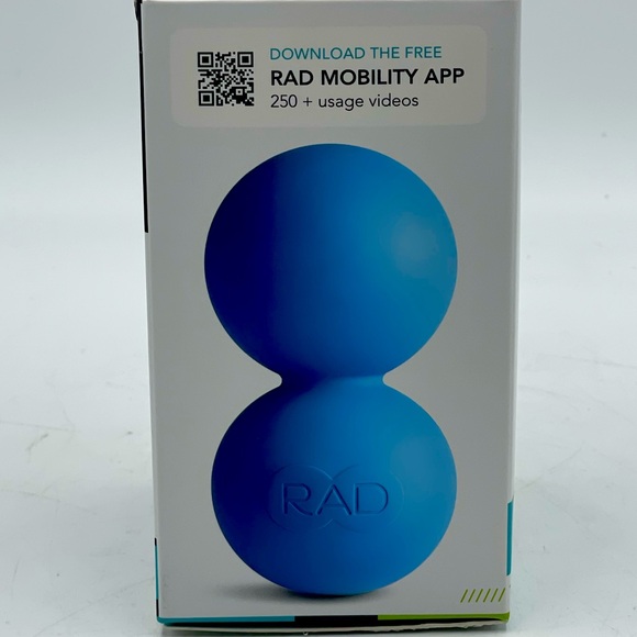 RAD: Silicone Peanut Roller Massage Tool for Neck Back & Feet with 18 Step Guide - Picture 8 of 12